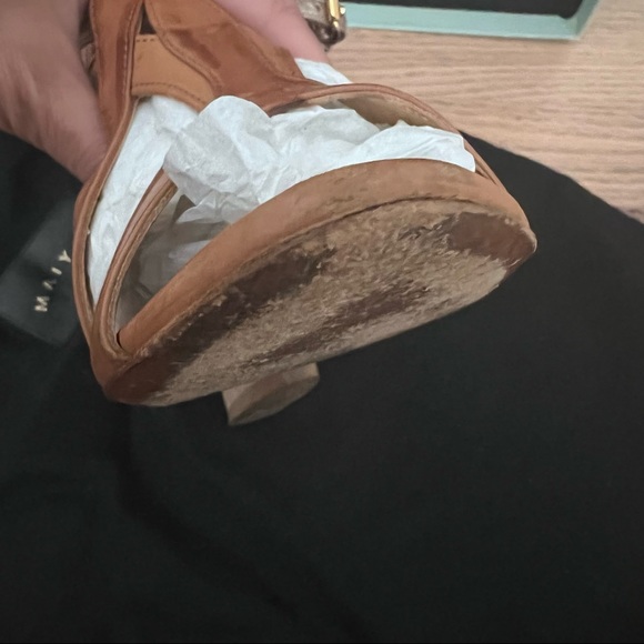 Maiyet Arc Semi Wedge Sandal 36.5 - Picture 6 of 11